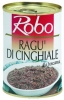 RAGU DI CINGHIALE 500 gr. ROBO - Rag de carne jabal.
Producto por encargo. Se ruega llamar a tienda (91 5353728) para solicitar este producto. Gracias.